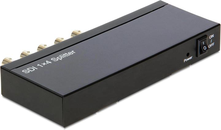Actual product image Delock 1in-4Out Port 3GI-SDI Switch