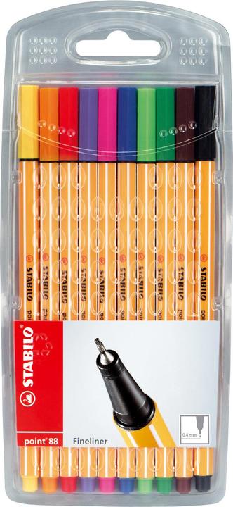 Immagine prodotto STABILO Borsa Point 88 (Multicolore, 10 x)