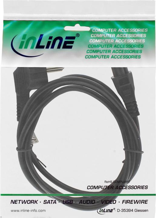 Image du produit InLine CEE7/7 – IEC-C5 (2 m)