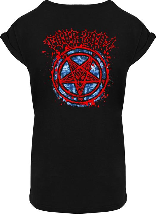 Actual product image Merchcode Ladies Slayer - Tour 2004 Extended Shoulder Tee - 114325 (L)