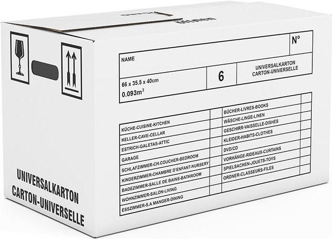 Produktbild Antalis Umzugsbox (10er Box) (66 x 36 x 40 cm, 95 l)