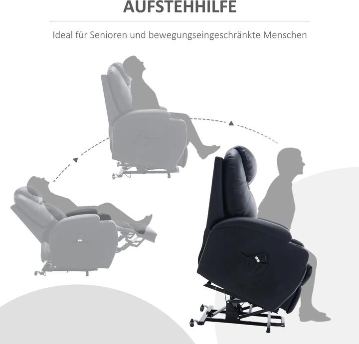 Produktbild Homcom Massagesessel mit Liegefunktion
