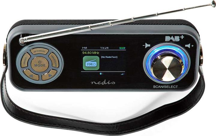 Actual product image Nedis DAB+ radio (DAB+, FM, Bluetooth)