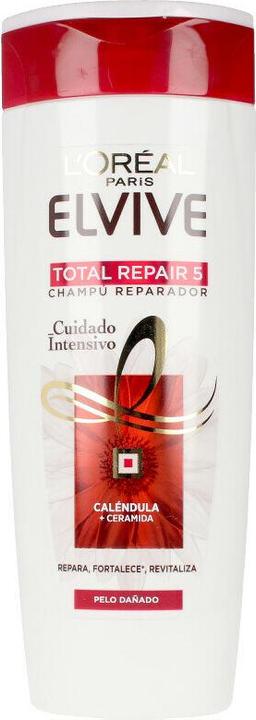 Produktbild L'Oréal Paris ELVIVE TOTAL REPAIR 5 champú reconstituyente 370 ml (370 ml, Flüssiges Shampoo)