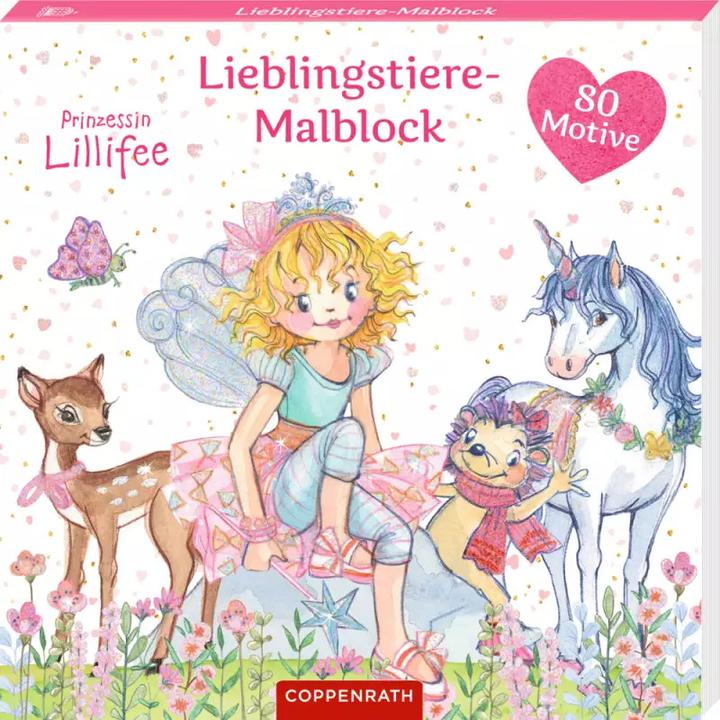 Produktbild Lieblingstiere-Malblock (Prinzessin Lillifee)