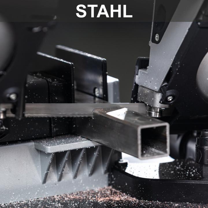 Produktbild Scheppach Metall-Bandsäge 1141 mm inkl. variabler Geschwindigkeit, Laser, LED & Untergestell
