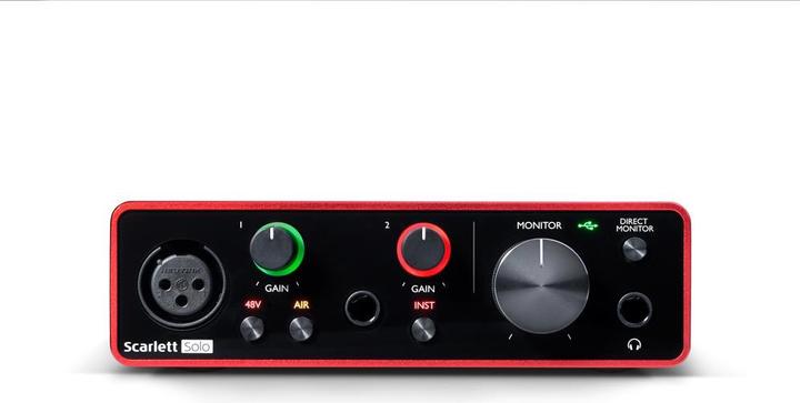 Immagine prodotto Focusrite Scarlett solo 3° gene (USB)