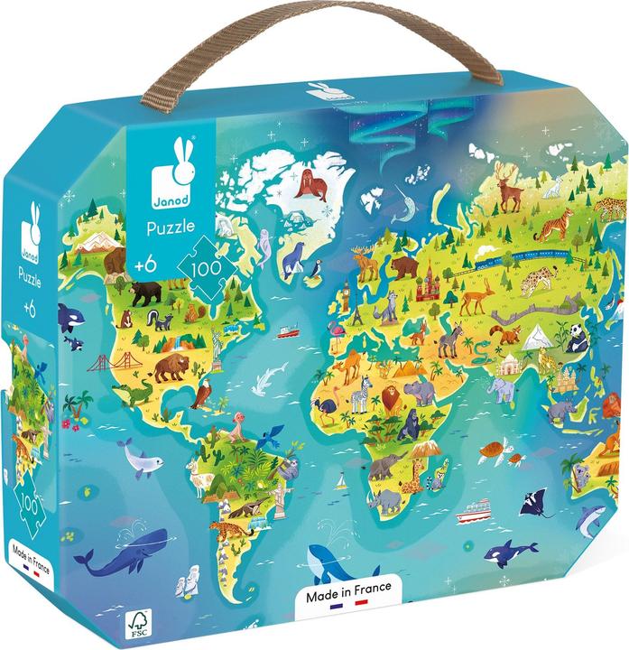 Janod World (100 pieces)