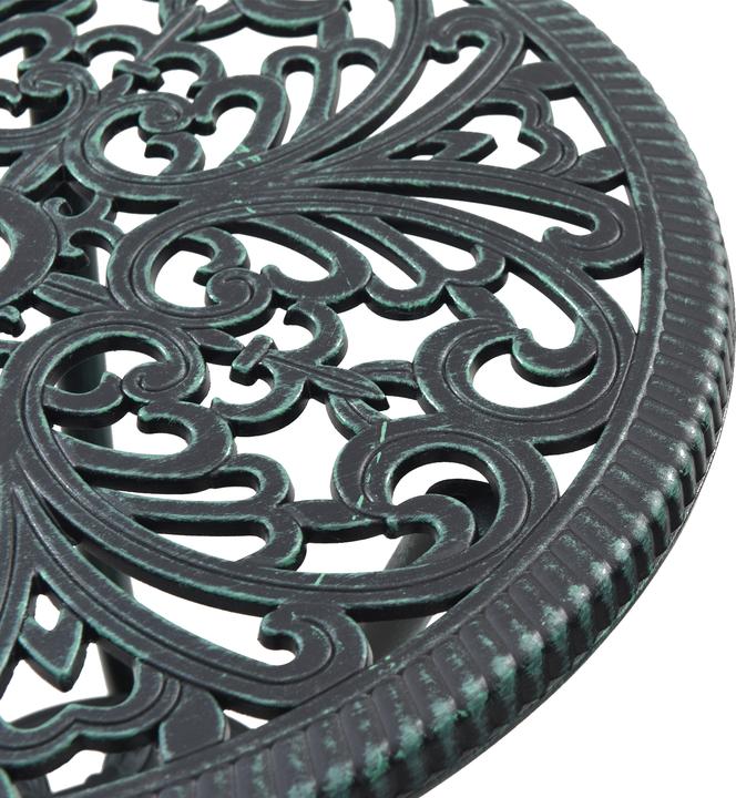 Actual product image VidaXL 3-piece garden bistro set green cast iron (53 cm)