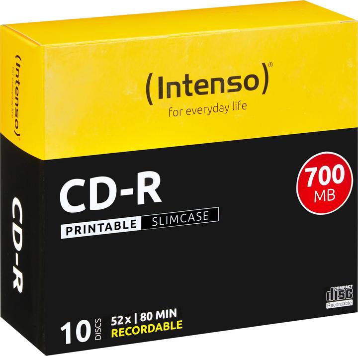Productafbeelding Intenso Blanco CD-R 700MB/80Min. (10 x)