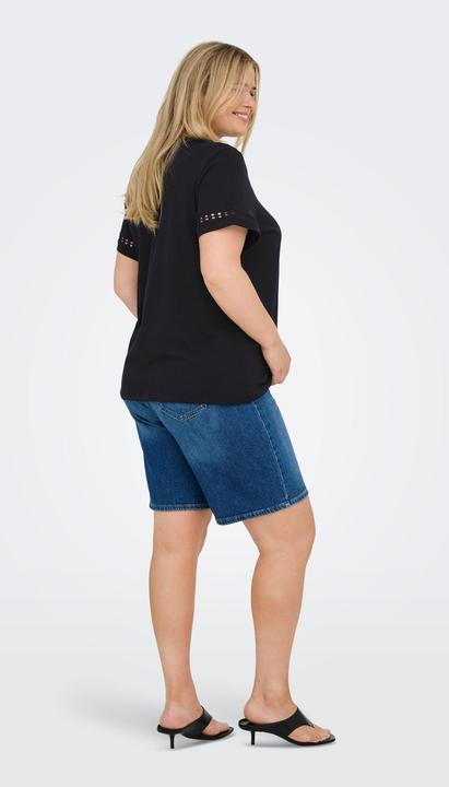 Actual product image Only Normal geschnitten Rundhals Top T-shirt (M)