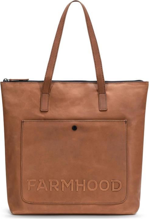 Farmhood Nashville XL Shopper Tasche Leder 35 cm