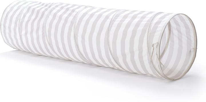 Kids Concept Play tunnel stripes grey