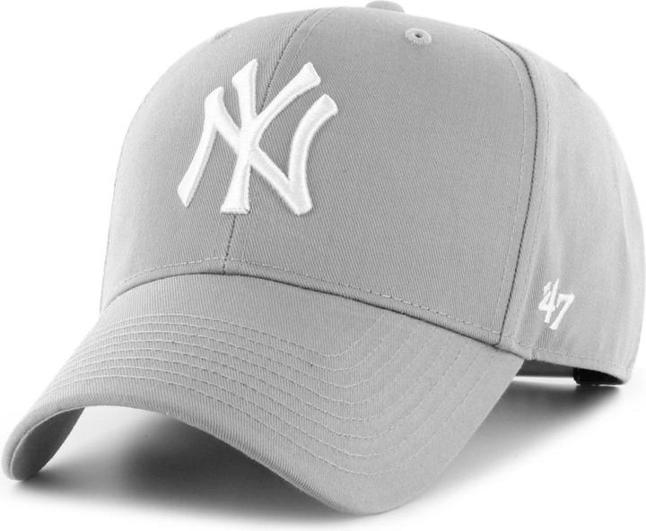 47 Brand Relaxed-Fit Kinder Cap - BASIC NY Yankees grau - Ki (53, 55, 56)
