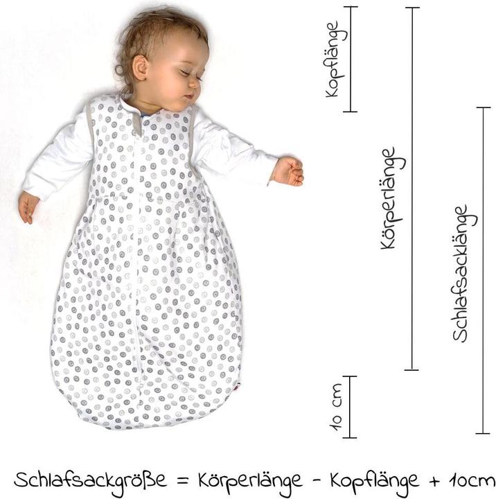 Produktbild Coconette Schlafsäcke 2-tlg. Schlafsack-Set - Circle Weiss Grau - (Winter)