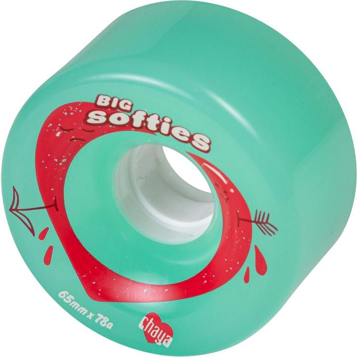 Chaya Wheels Big Softie's Clear 65mm 2023 (65 mm)