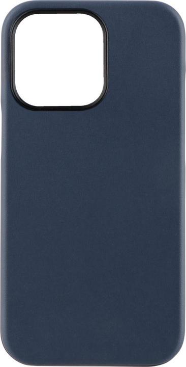 Actual product image Vivanco MAG CLASSIC Cover for iPhone 13 Pro Max, blue, MagSafe support, synthetic leather (Apple iPhone 13 Pro Max)