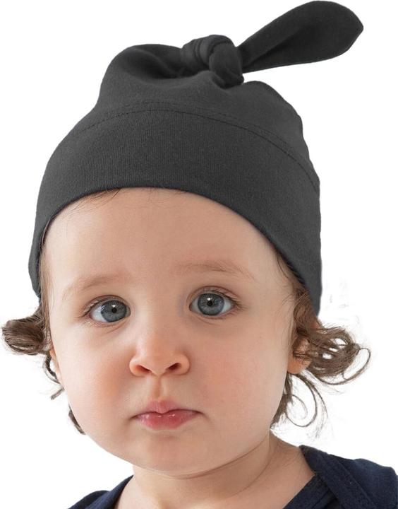 Actual product image Babybugz Baby hat with knotted bobble (One size)