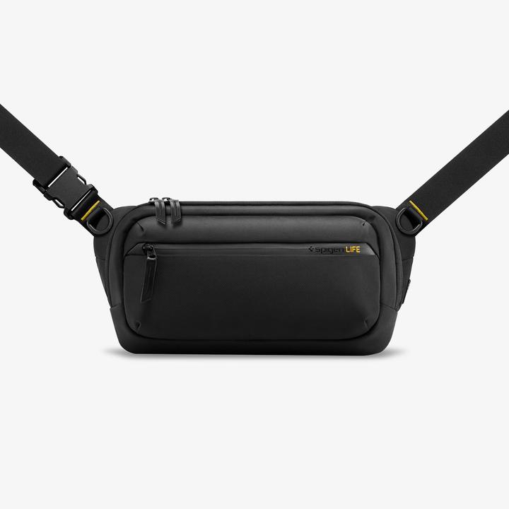 Actual product image Spigen KD410 Sling Bag Klasden - Black