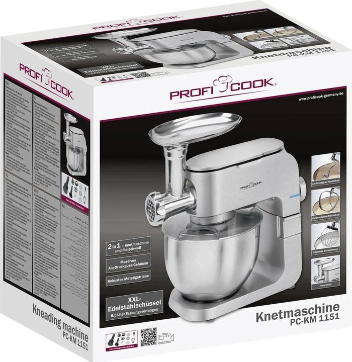 Image du produit Proficook Transformateur alimentaire KM 1151 (1300 W)