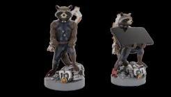 Image du produit NoName MARVEL - Rocket - Figurine 20cm - Support Manette & Portable (PS5)