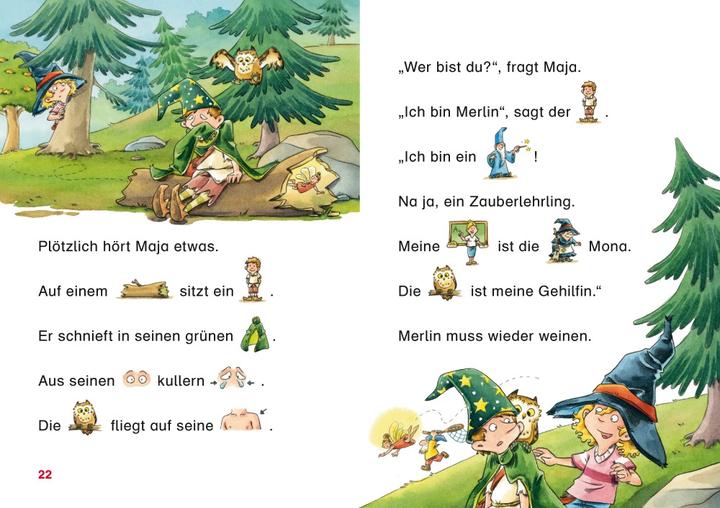 Immagine prodotto Duden Leseprofi – Mit Bildern lesen lernen: Der geheimnisvolle Zauberhut, Erstes Lesen (Tedesco, Dirk Hennig, 2020)