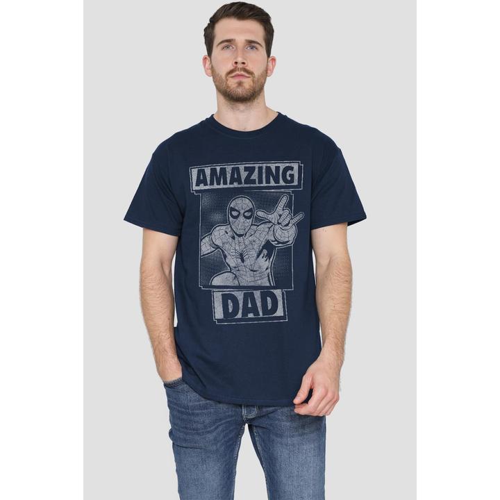 Immagine prodotto Spiderman Amazing Dad TShirt Vatertag (L)
