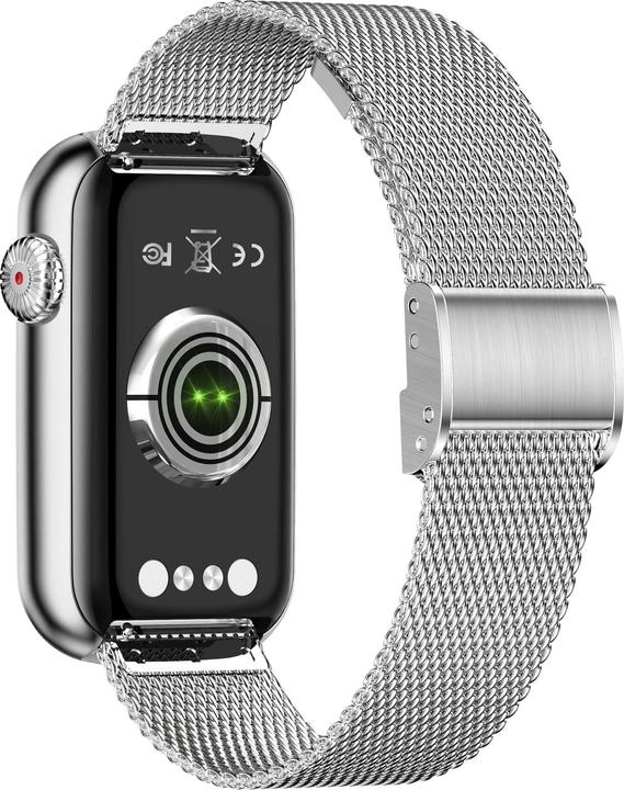 Actual product image Garett Wave RT Smartwatch (Silver, Steel)