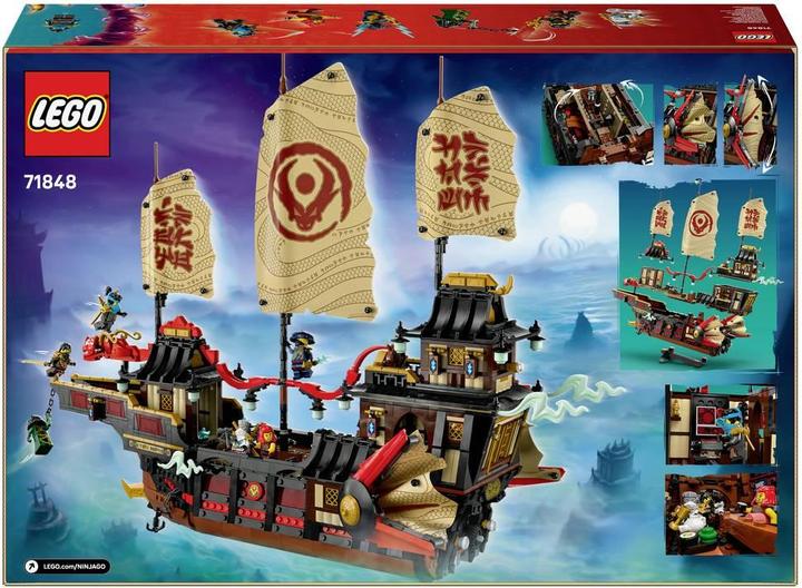 Actual product image LEGO 71848 ® NINJAGO Der Tempel-Flugsegler (71848, LEGO Ninjago)