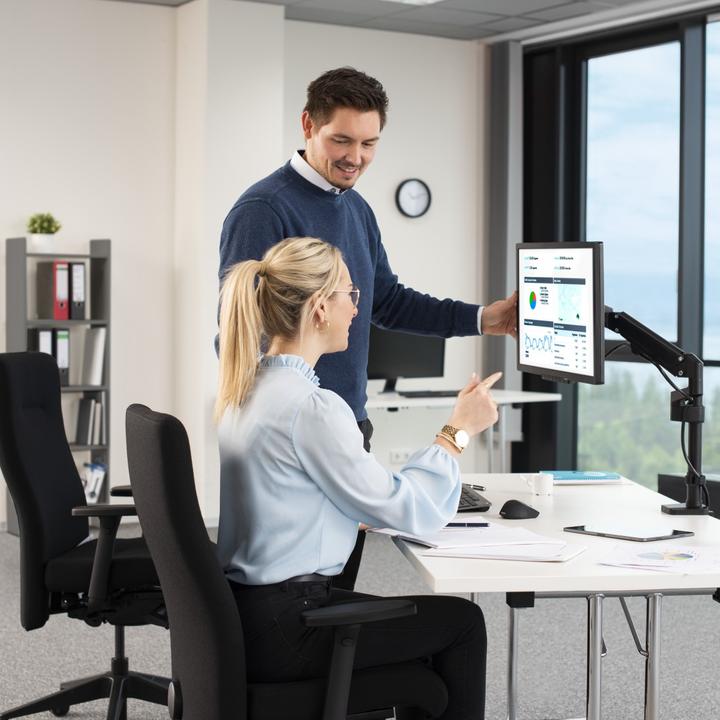 Produktbild Hama Monitorarm (Tisch, 35.04")