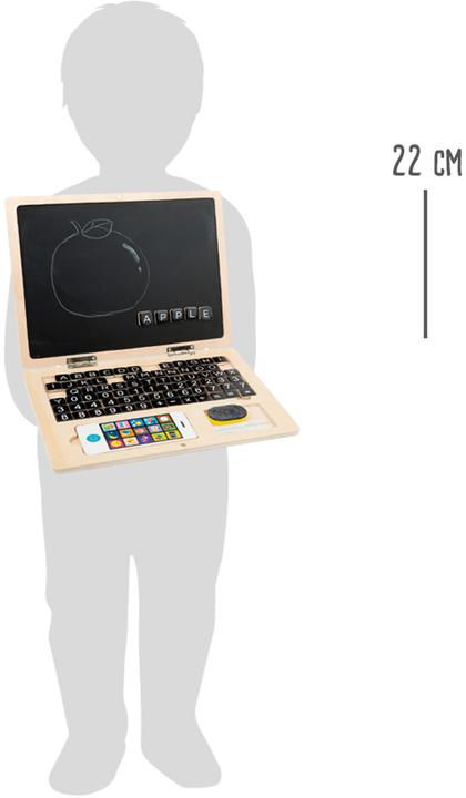 Produktbild small foot Holzlaptop mit Magnet Tafel (Deutsch)