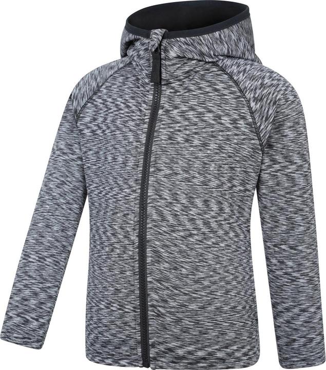 Immagine prodotto Mountain Warehouse Marathon Felpa con Cappuccio e Zip Intera Strisce Bambini (128)