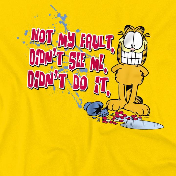 Immagine prodotto Garfield Not My Fault Maglietta Uomo (XL)