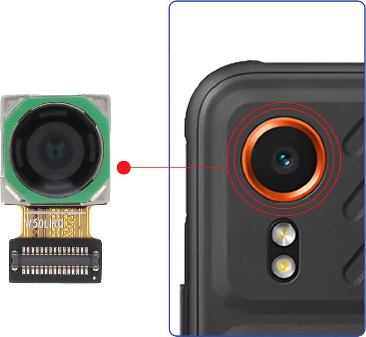 Image du produit Samsung GH96-16613A Pièce détachée caméra arrière (Galaxy Xcover 7)