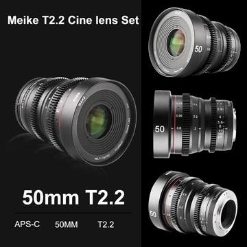 Produktbild Meike 50 mm T2.2 Sony E Cine (Sony E, APS-C / DX)