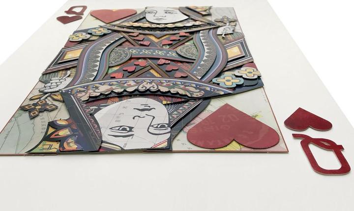 Image du produit Dame de coeur (90 x 60 cm)