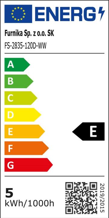 Energie-Label Nino Leuchten Self (1200 lm)