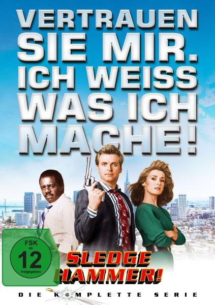 Actual product image Plaion Sledge Hammer - The Complete Series (DVD, 1986, German, English)