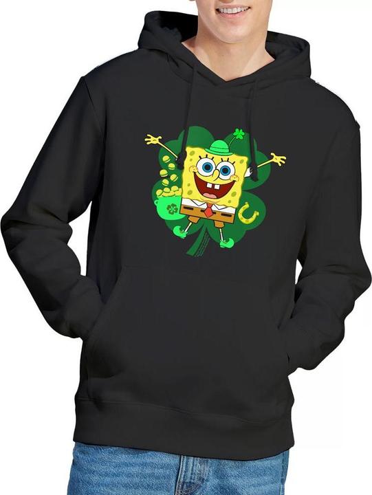 Produktbild Spongebob Squarepants Spongey Kapuzenpullover St PatricksTag (S)