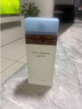 Actual product image Dolce & Gabbana D&G Light Blue Eau de Toilette 100ml for Women (Eau de toilette, 100 ml)