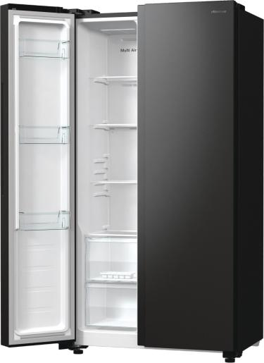 Actual product image Hisense RS711N4AFE - Amerikaanse Koelkast - Zwart (550 l)