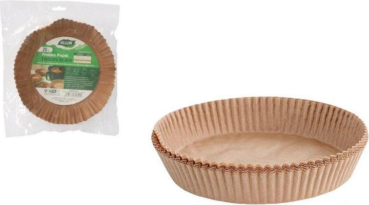 Image du produit Algon Essenstablett-Set Fritteuse ohne Öl 20 cm 20 Stücke (24 Stück)