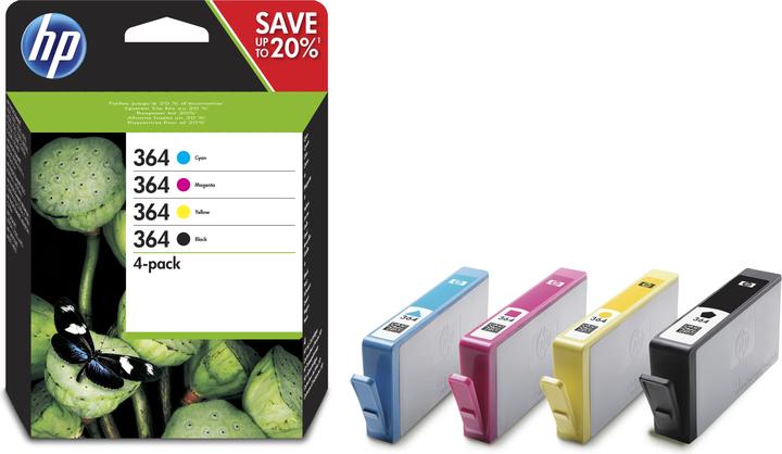 Image du produit HP 364 (M, CF, Y, C)