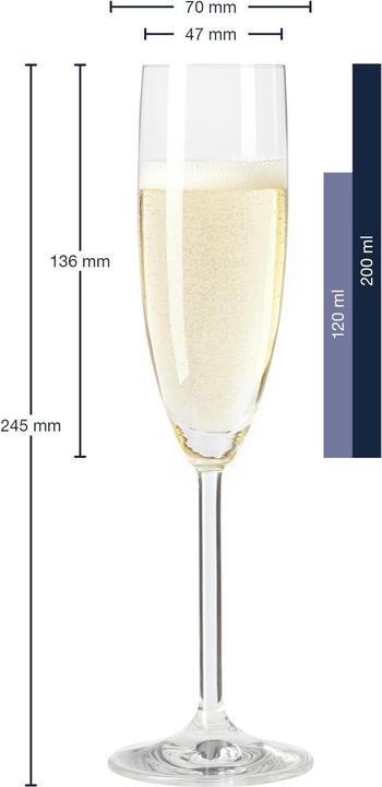 Actual product image Leonardo Daily (20 cl, 1 Glasses, Champagne glasses)