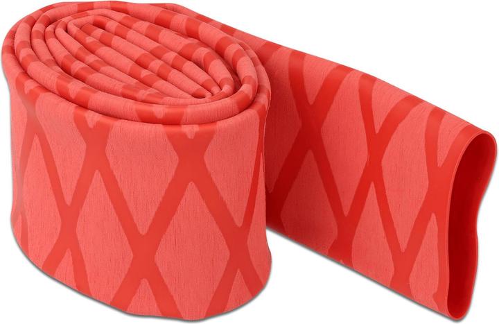 Delock Schrumpfschlauch X-Muster rutschfest 1 m x 30 mm rot (1 x)