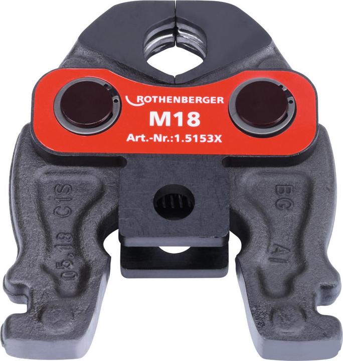 Image du produit Rothenberger Presavimo galvų rinkinys Compact M15-18-22-28mm
