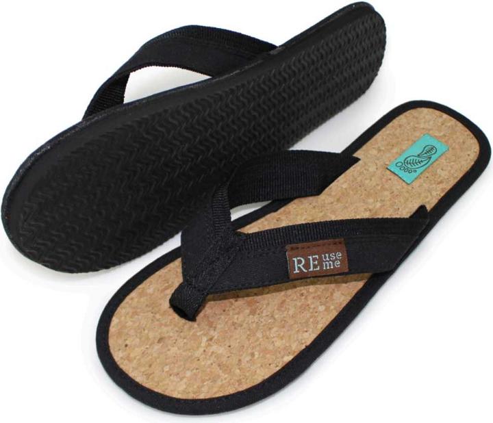 Immagine prodotto ReUseMe Flip Flops mit Kork Innensole (40)