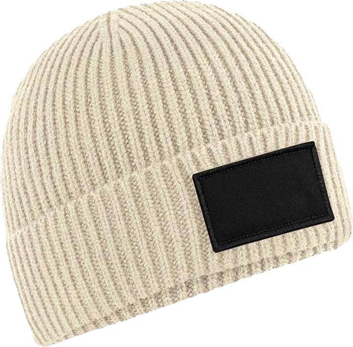Actual product image Beechfield Unisex Adult Fashion Patch Beanie (One size)