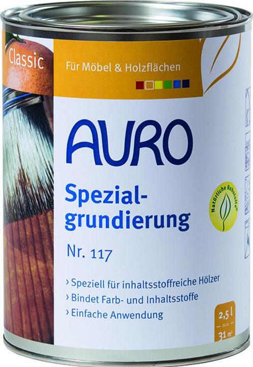 Produktbild AURO Spezialgrundierung 117 (Transparent, 0.75 l)