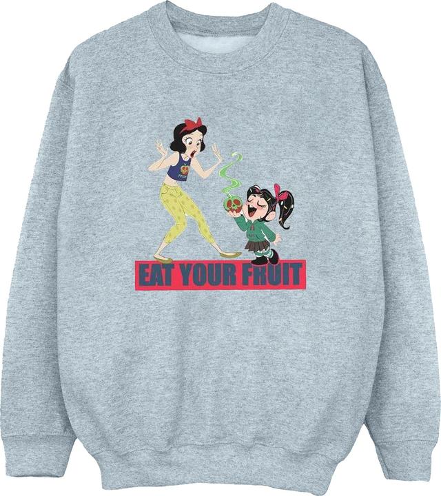 Disney Wreck It Ralph Eat Your Fruit Sweatshirt Mädchen (152, 158)